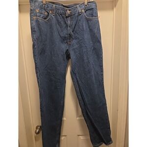 Vintage‎ Levi's 560 Jeans Denim Blue Regular Fit Straight Leg Size Medium 32-34
